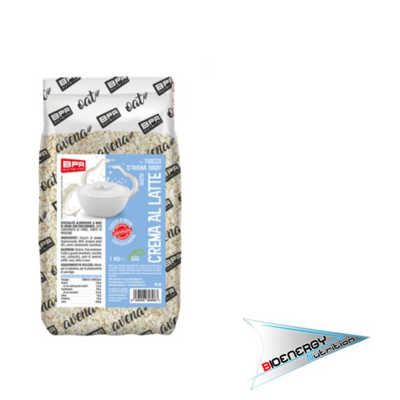 Bpr Nutrition-FIOCCO D'AVENA BABY AROMATIZZATO (Porridge Conf. 1 Kg)  1 kg Crema Al Latte  